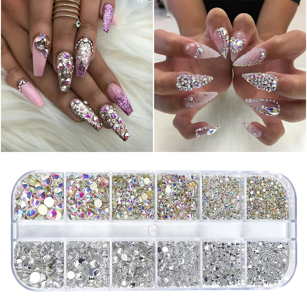 Great Gatsby rhinestone nails  Nail designs bling, Rhinestone nails, Bling  nails