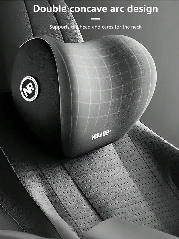 Ergonomic Memory Foam Car Pillow Set for Enhanced Comfort and Support