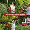 Powsawer 21V Electric Hedge Trimmer Cordless Household Trimmer Rechargeable Shrub Pruning Saw Tools For Shruber Yard Hedge Cut 2