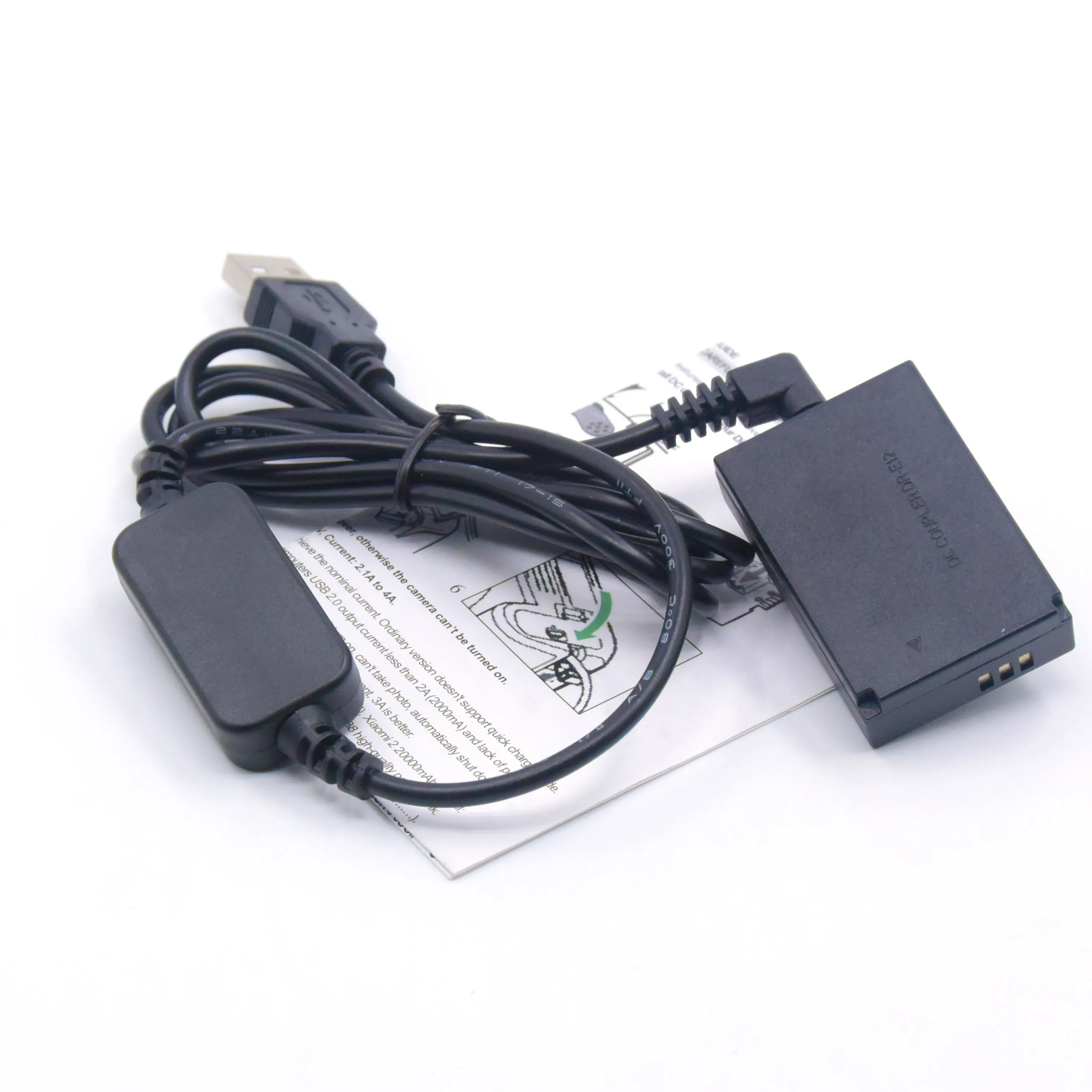 ACK-E12 Charger CA-PS700 USB Power Bank Cable+DR-E12 DC Coupler LP-E12 Dummy Battery For Canon EOS-M M2 M10 M50 M100 M200 Camera