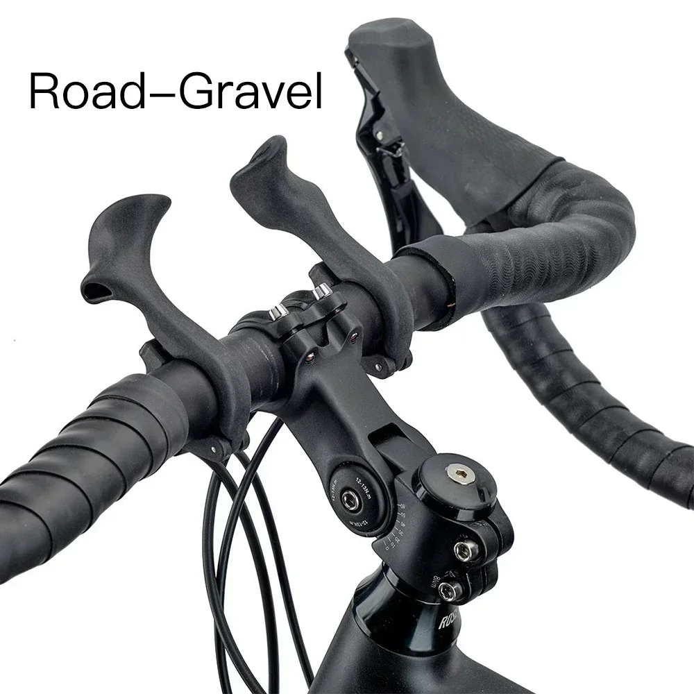 NUHUi Une paire d'embouts de guidon de VTT faciles à utiliser - Design ergonomique - Avec lampe fluorescente NUHUi Une paire d'embouts de guidon de VTT faciles à utiliser - Design ergonomique - Avec lampe fluorescente