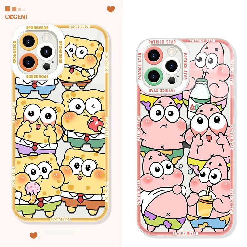 Patrick Star Spongebob And Patrick Matching Phone Cases SpongeBobs