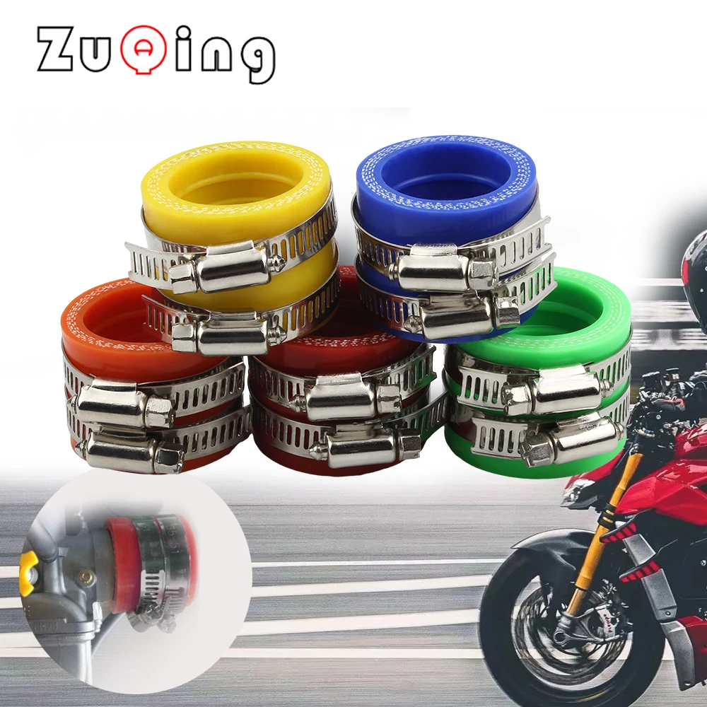 

Motorcycle Rubber Carburetor Intake Manifold Pipe 35mm Interface Adapter For KEIHIN MIKUNI OKO KOSO PWK Motocross Accessories