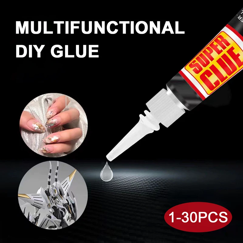 1-30 PC กาว Strong Quick-drying กาวโปร่งใสอีพ็อกซี่เรซิ่นกาวสําหรับติดรองเท้าพลาสติกโลหะซ่อมเฟอร์นิเจอร์ 3 กรัม/ชิ้น 1