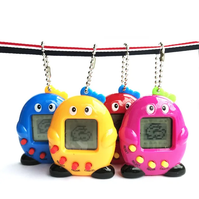 1PC /5PCs Transparent Electronic Pets Tamagotchi Nostalgic 49 Pets In One Virtual Cyber Digital Pet Toys Pixel Funny Play Toys 6
