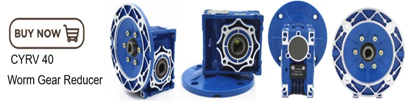 Description Picture 4 of itemCYAutoman Worm Gear Gearbox NMRV30 Worm Gear Speed Reducer Motor Reduction Housing For Light Industry Textile Building Material