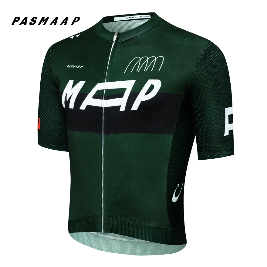 PASMAAP Midsummer Cycling Jersey MTB Road Bicycle Shirt High Quality Pro Team Short Sleeve Bike Clothes Maillot Ciclismo Hombre 3