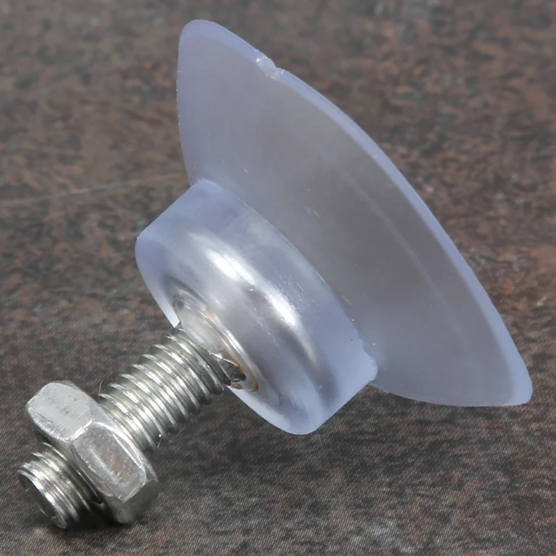 10 Pcs Rubber Strong Suction Cup Replacements For Glass Table Tops With M6 Screw