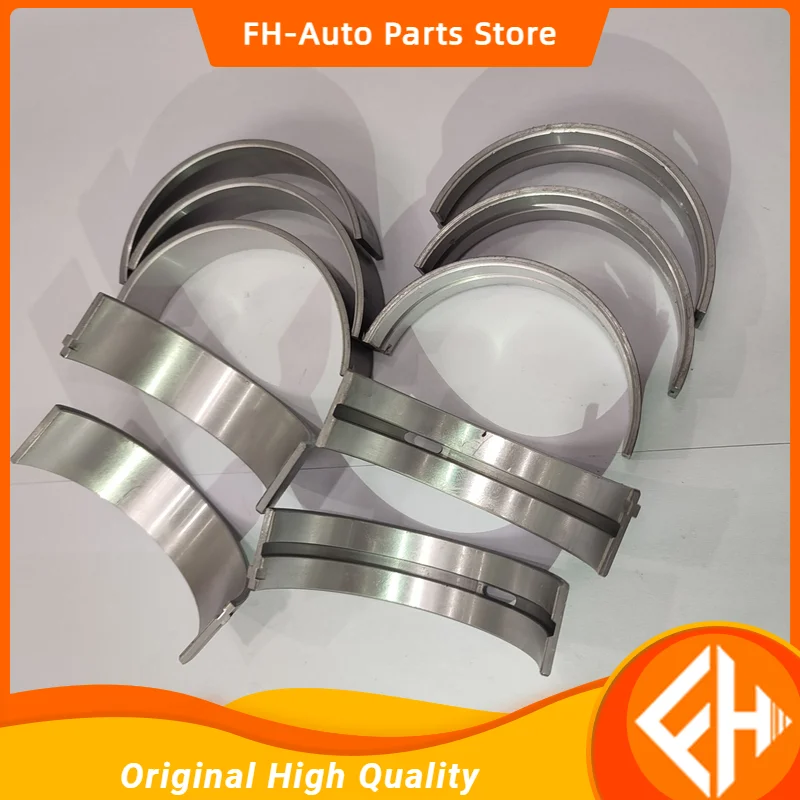10pcs Crankshaft Main Connecting Rod Bearing Kit 6640301160 For SSANGYONG ACTYON SPORTS KYRON REXTON A6640301160 66403-01160 engine con rod and bearing set