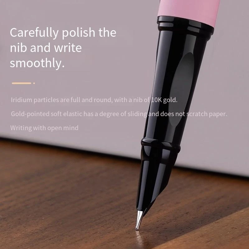 Hero Calligraphy Practice Pen with Posture Correction Grip and Replaceable Ink Cartridge