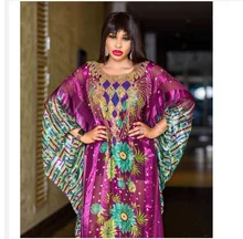 

Two-piece Set Dress African Dresses for Women 2022 Fall Clothes Long Maxi Dress Christmas Boubou Robe Femme With Elastic Inner