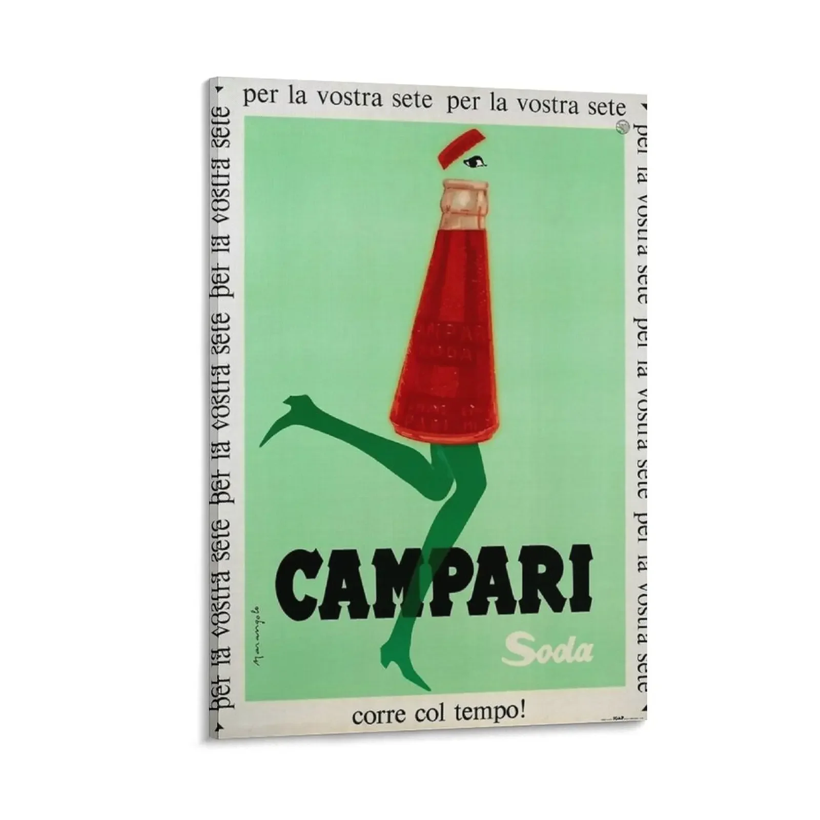 Campari - Print Canvas Painting House Decoration Anime Figure Accessori Per La Decorazione Della Casa Dipinti Su Tela Per Soggiorno