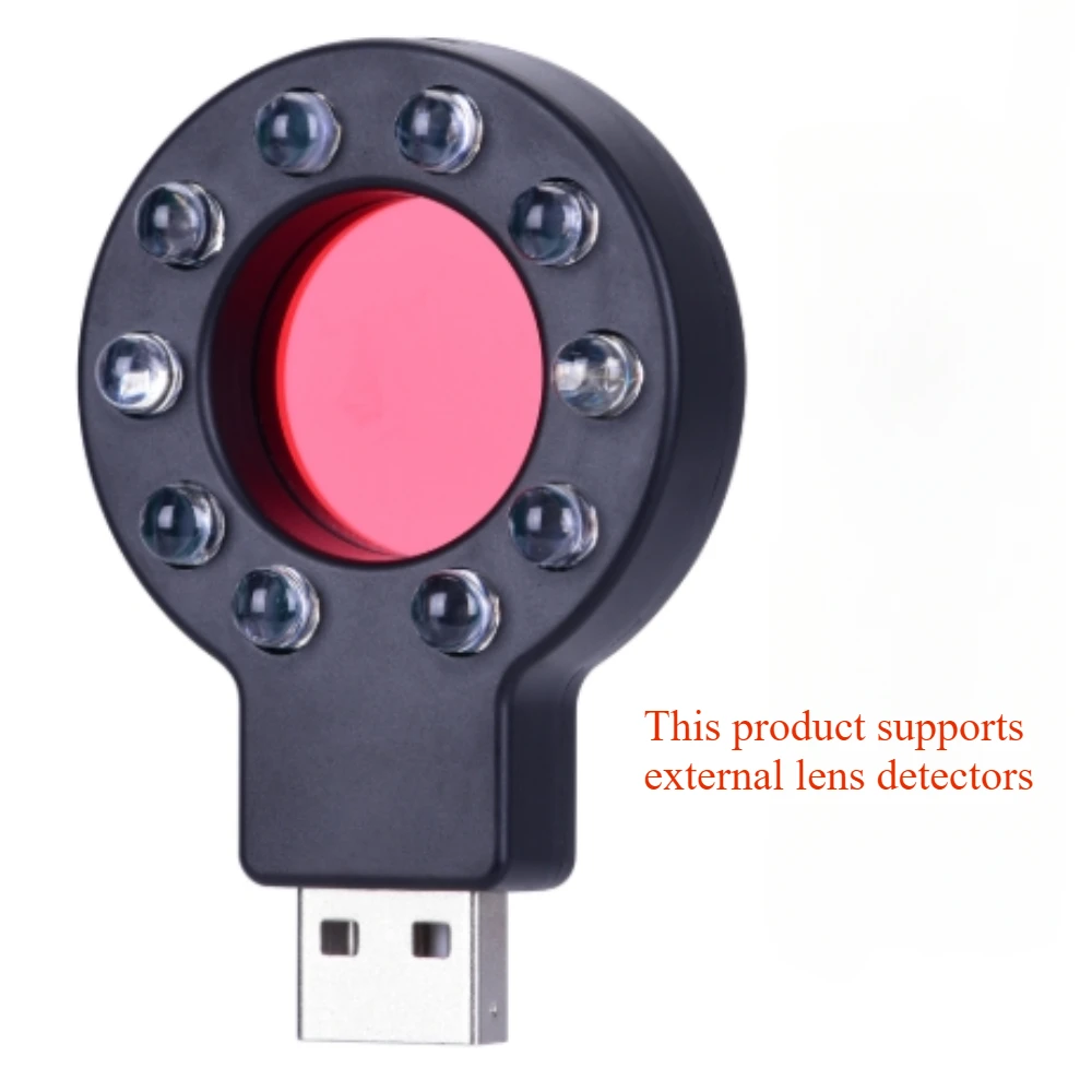 Wireless headphone detector anti tracker hotel camera lens, anti eavesdropping, peeping, listening, and anti-theft detector