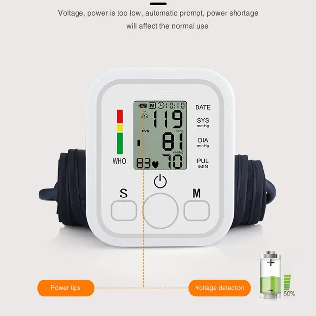 Portable Digital Blood Pressure Monitor 4