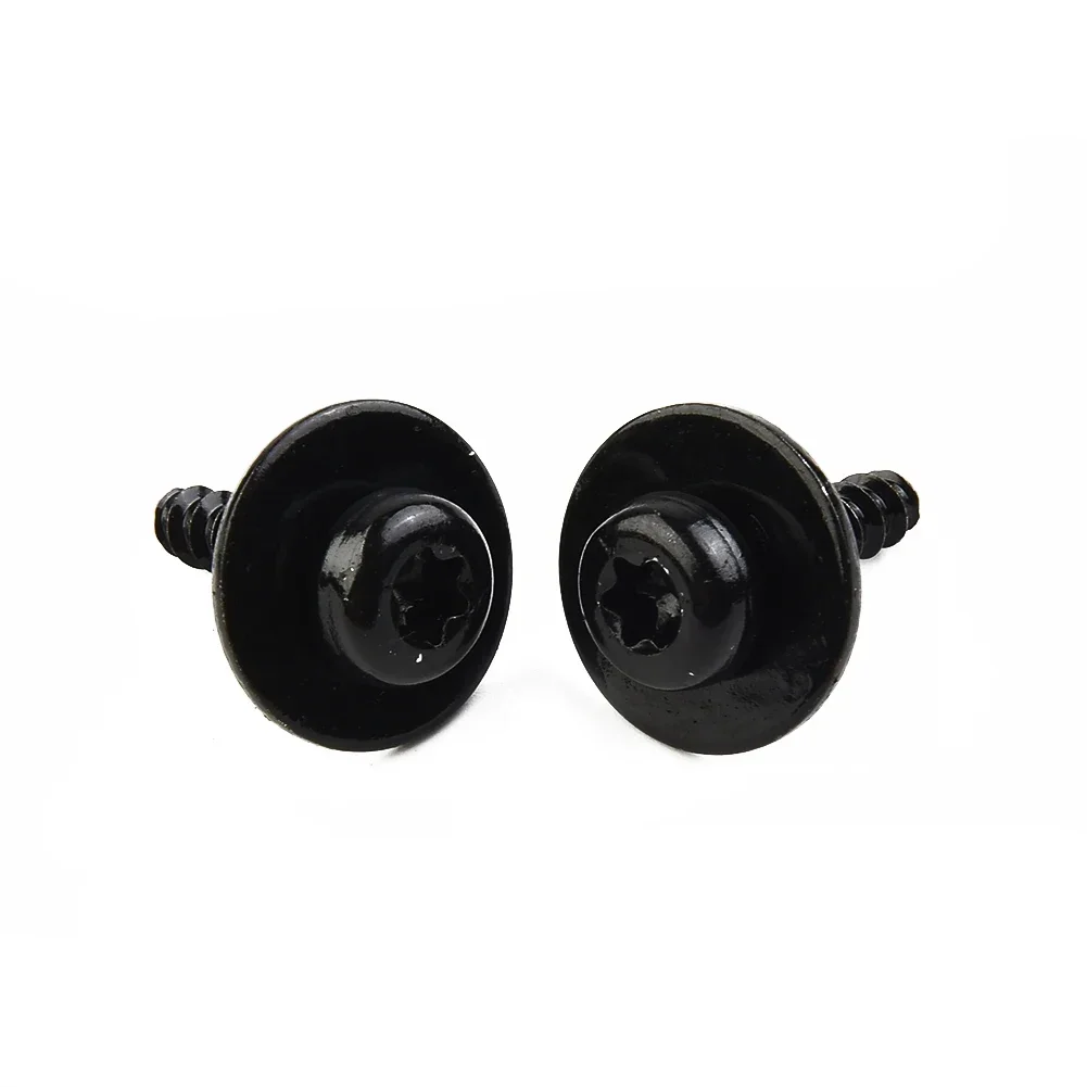 10pcs Screw Bolt 20mm Air Dam Deflector Black Easy Installation For Ford Focus Escape High Quality High Reliability