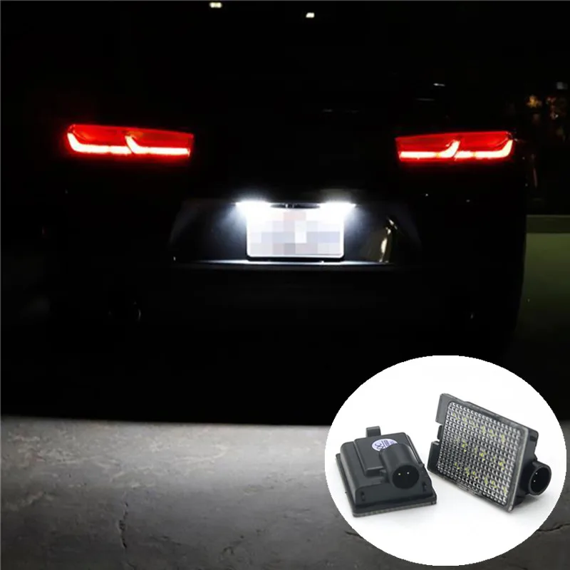 2pcs LED License Plate Light For Dodge Durango 2014 2020 Signal Tail