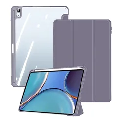 Coque souple transparente en TPU pour IPad Mini6 2021, 8.3 pouces, housse de protection Ultra fine avec porte stylo, réveil/veille automatique 