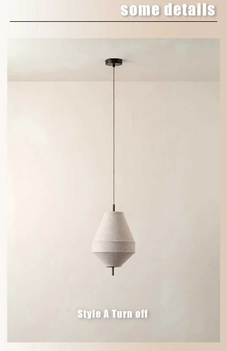 Suspension Japonaise en tissu | Toupille