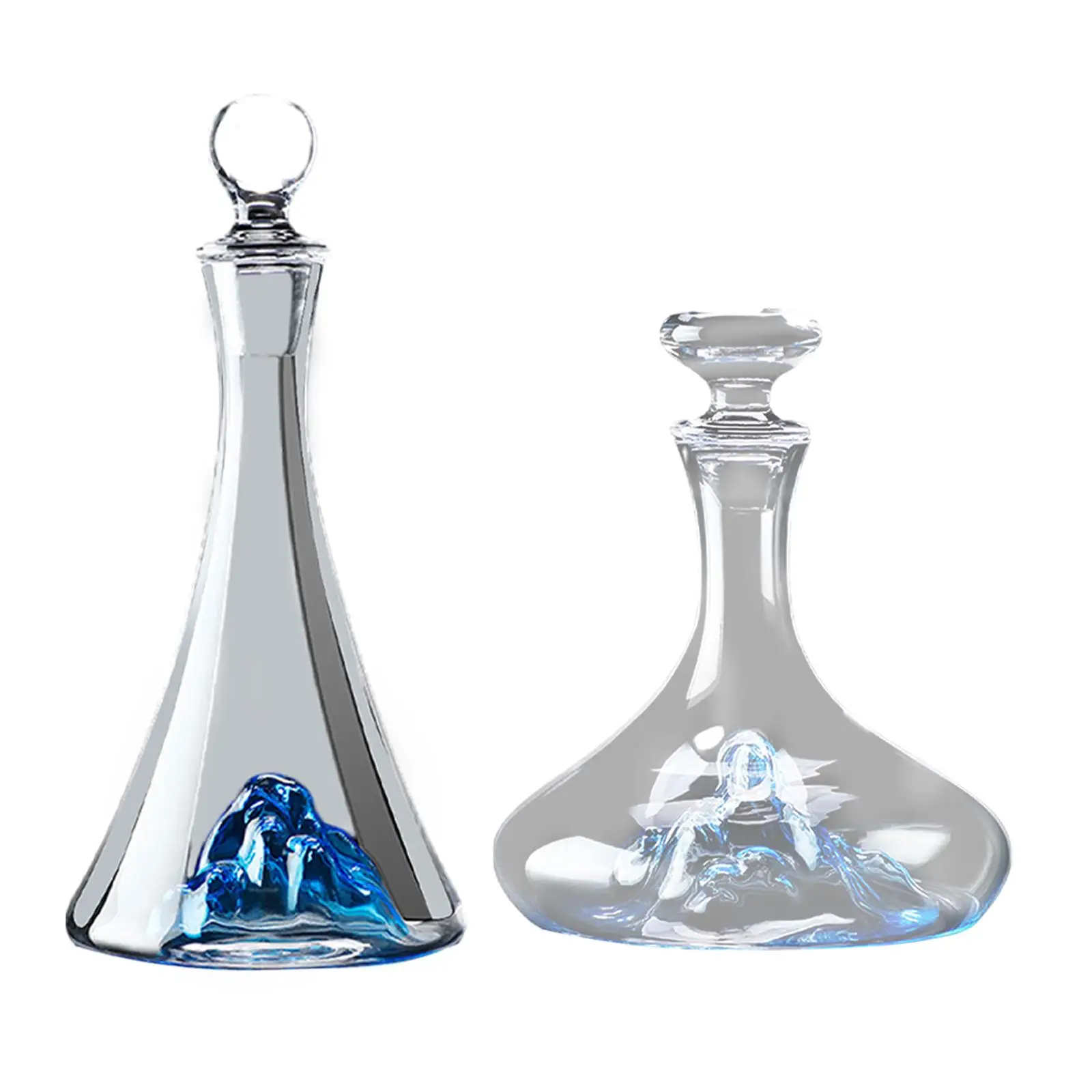 

Wine Decanter Unique Wine Container Glass Decanter for Bar Home Restaurant