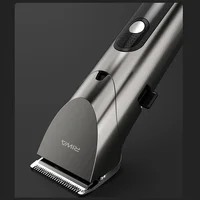 RIWA Electric Hair Clipper Professional Cordless Clippers for Barber Washable Rechargeable Variable Speed Hair Cutting Machine 2