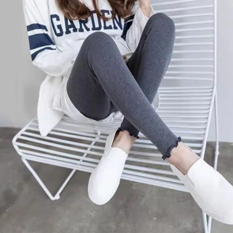 Maternity Leggings Adjustable Waist Pregnant Women Pregnancy Clothes Pants Ropa Mujer Embarazada Premama Enceinte Soft Slim 5