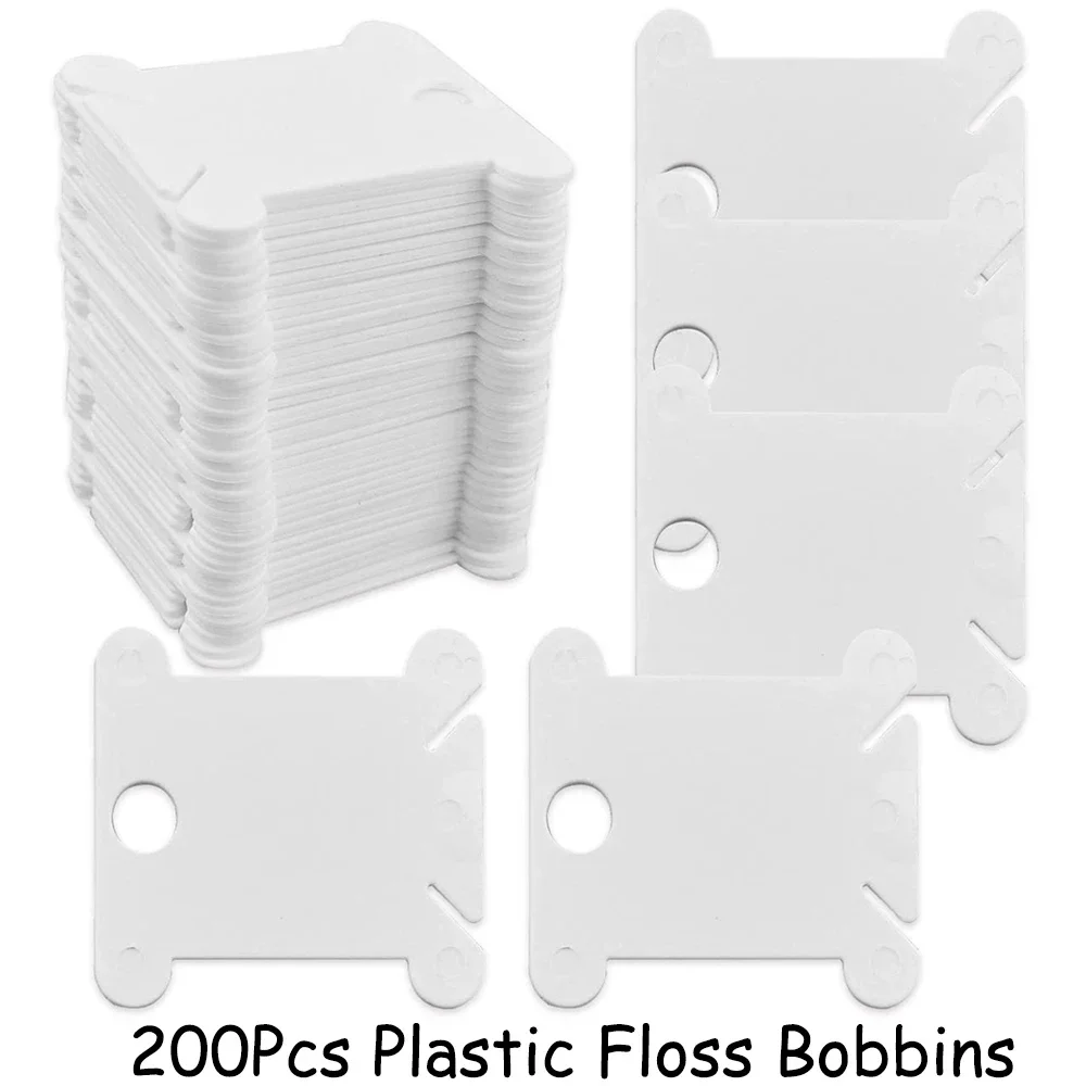 200pcs Floss Bobbins
