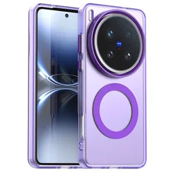 Cover Protettivo Matte Shockproof Traslucido Colore Candy, 6.82 pollici