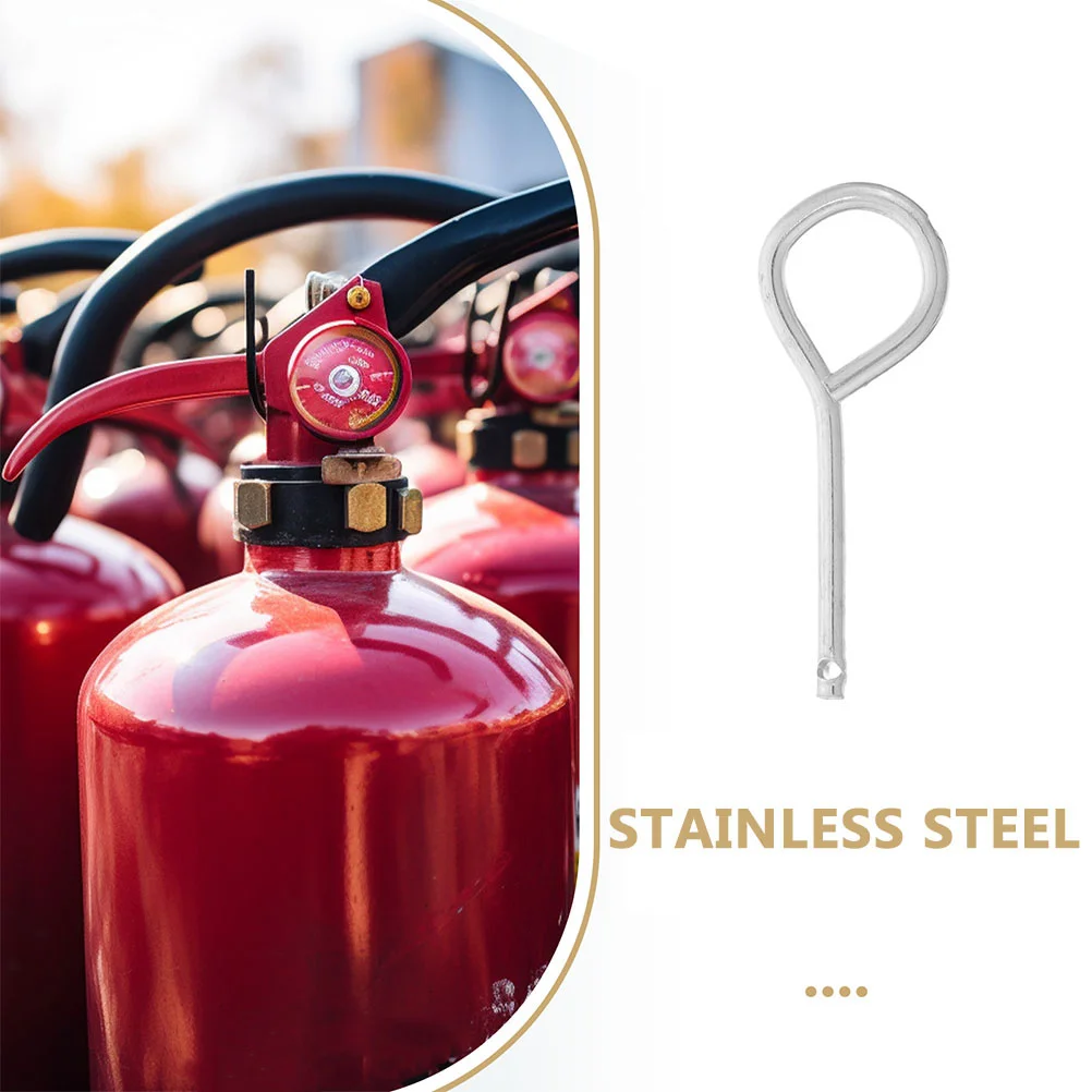 100 Pcs Fire Extinguisher Latch Replacement Pull Pins Equipment Lock For Supplies
