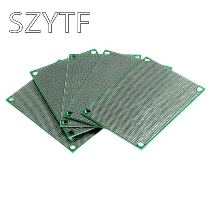 5pcs/lot 6 X 8CM spacing 1.27 universal board ,thickness 1.6mm sided HASL PCB test  board