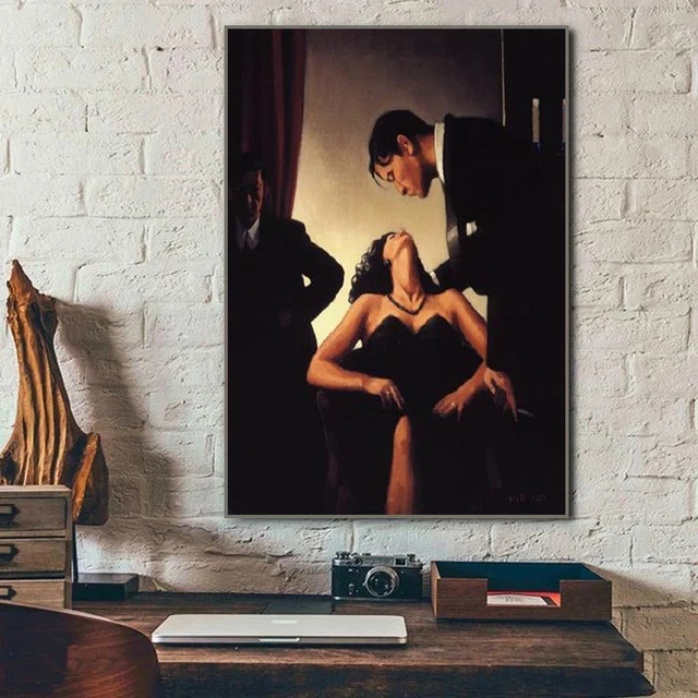 Paintings by Jack Vettriano Artwork Printed on Canvas 2