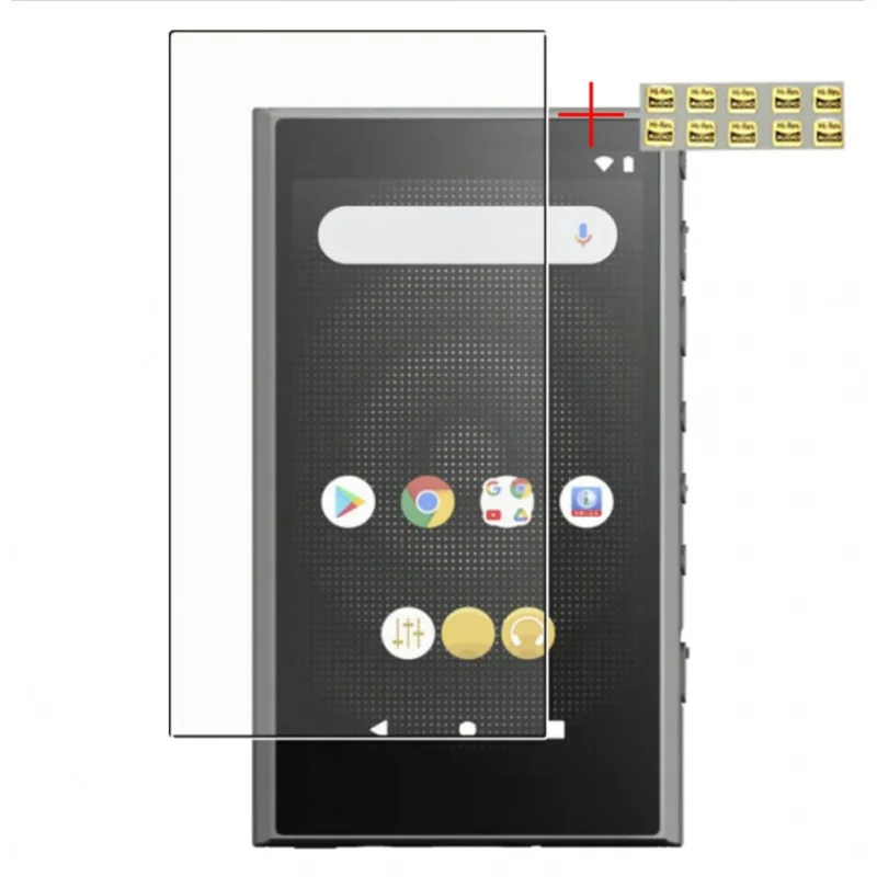 Pellicola Proteggi Schermo In Vetro Temperato Per Sony Walkman Serie Nw-A300 Nw-A306 Nw-A307