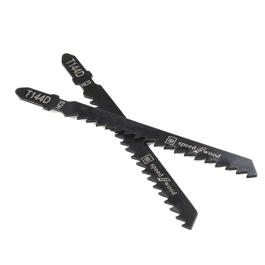 Jig Saw Blades Reciprocating Saw Blades Circular Saw Blade Hacksaw Blade 10Pcs HCS Blades Saw Blades T144D High Speed Wood Cutting Workshop Equipment Power Tools High Hardness