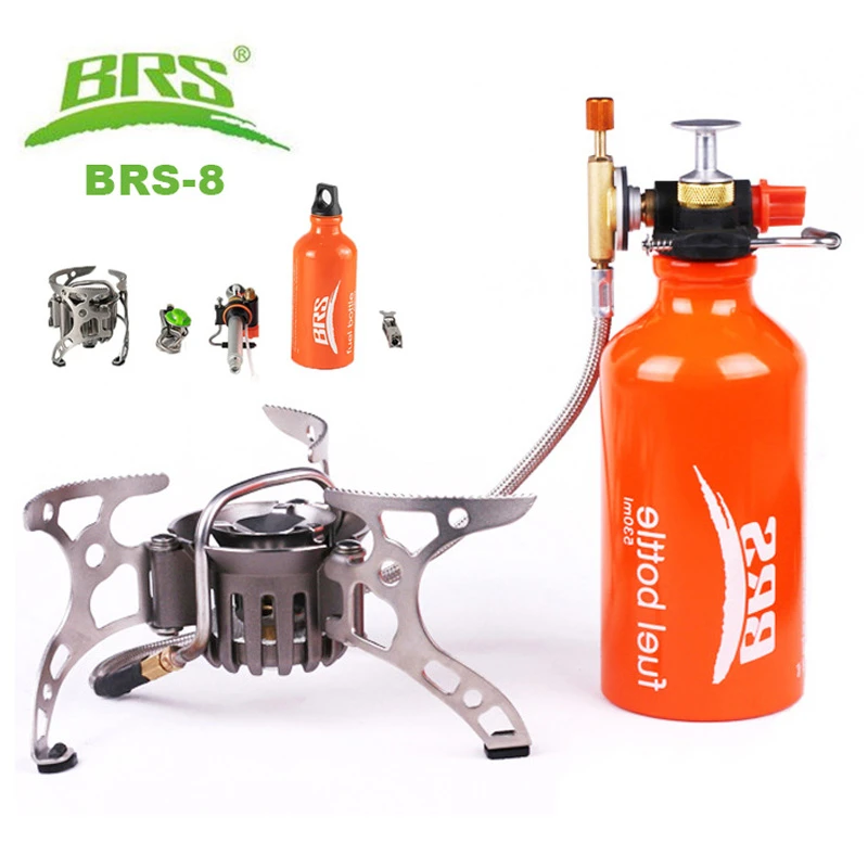 Brs8/8a Portable Oil Gas Stove Camping Multiuse Stove Cooking Cooker