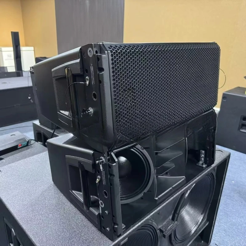 Altoparlanti Line Array Doppio line array attivo da 10 pollici, sistema audio alimentato con altoparlanti