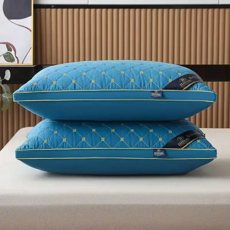 وسادة مخملية من الريش ، ارتداد عالٍ ، حماية برقبة...