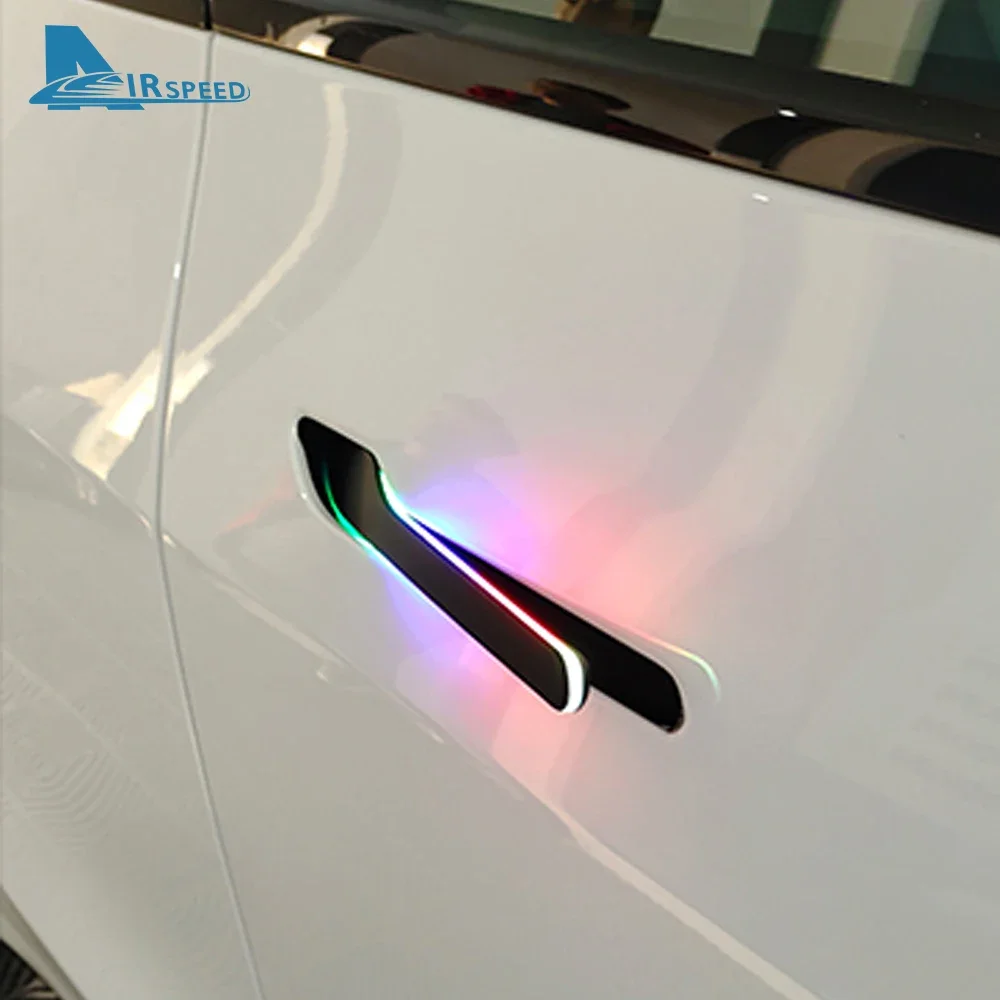 Coperture Maniglia Esterna Per Tesla Model 3/Y 2017-2022 – ABS Color C White, Protezione E Stile - 2