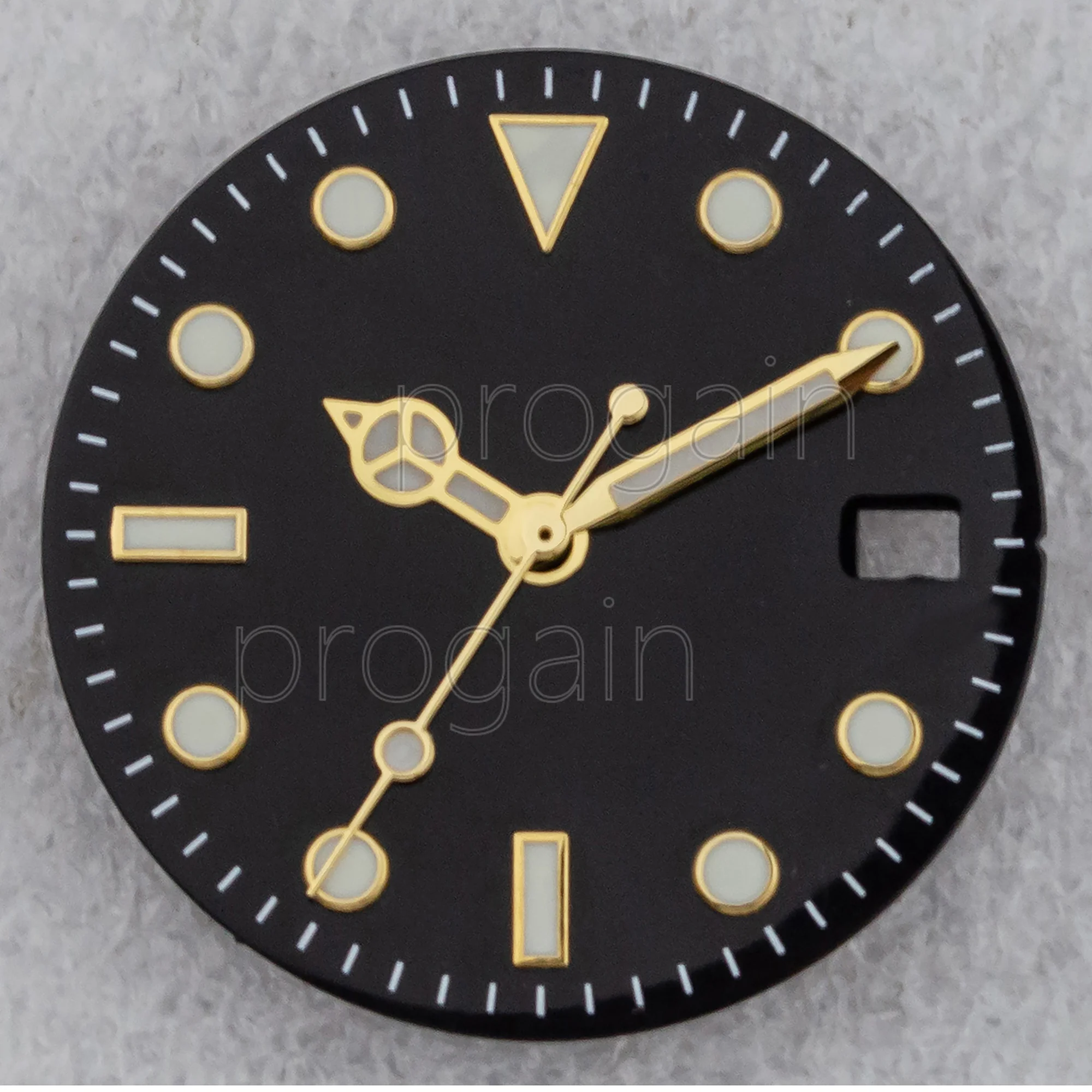Luxury 40MM Full Diamond Stainless Steel Watch Case with Sapphire Crystal Glass