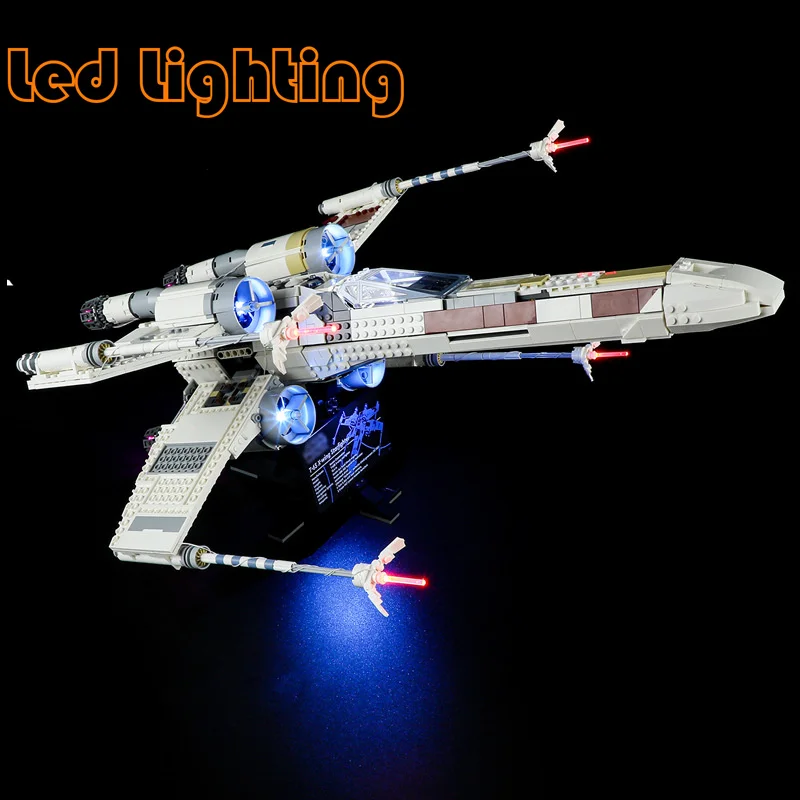 

Led Lighting Kit For 75355 Classic Version Stars WaredX-wing Starfighter Movie&Game Not Building Blocks