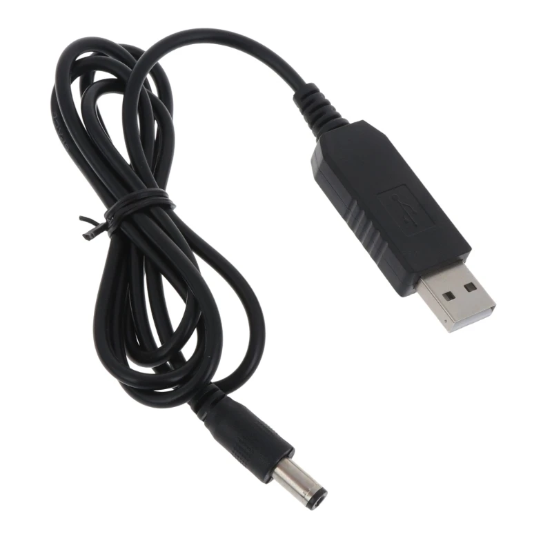 USB to DC5.5x2.1mm Round Hole Booster Line Router Optical-cat Cable 5-12V charging cable usb charging cable