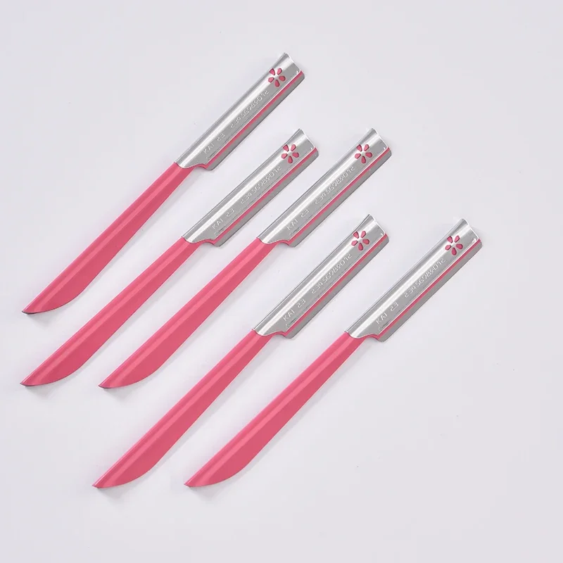 Eyebrow Scraper Decorative Eyebrow Knife Unisex Makeup Tool Anti-scratch Beginner Safe Type Manual
