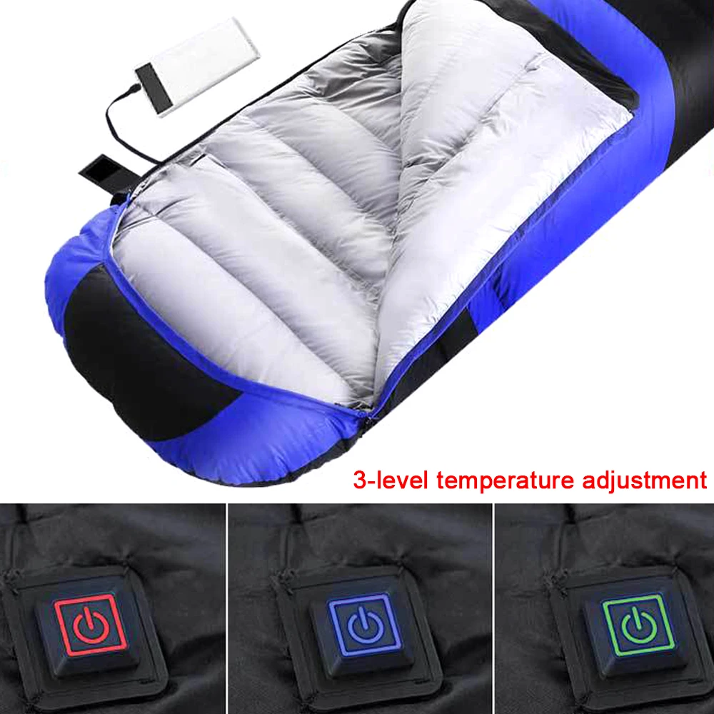 Description Picture 6 of itemLixada Ultralight Sleeping Bag for Adult Winter Camping Warm Sleeping Bag Waterproof for Camping Hiking Travel Outdoor Adventure