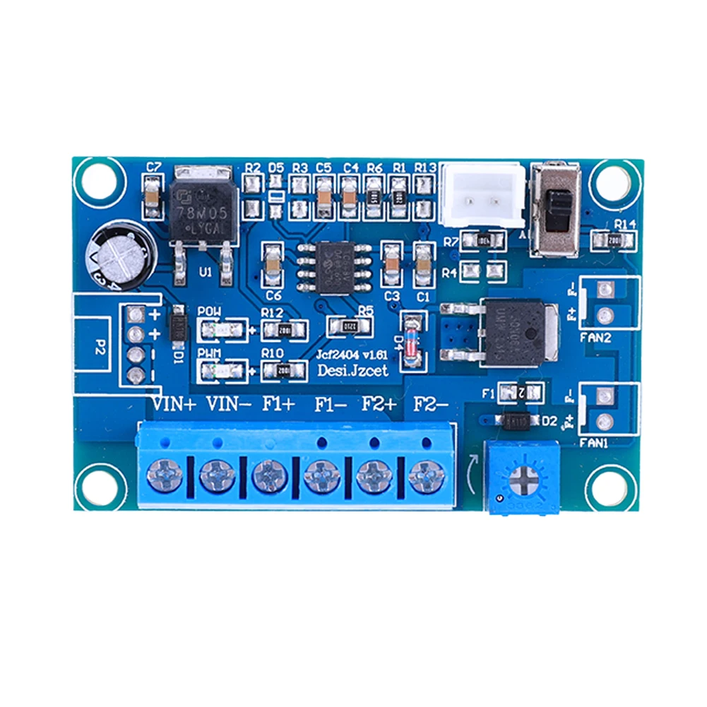 DC 12V PWM PC CPU Fan Temperatur Control Speed Con... – Viceal