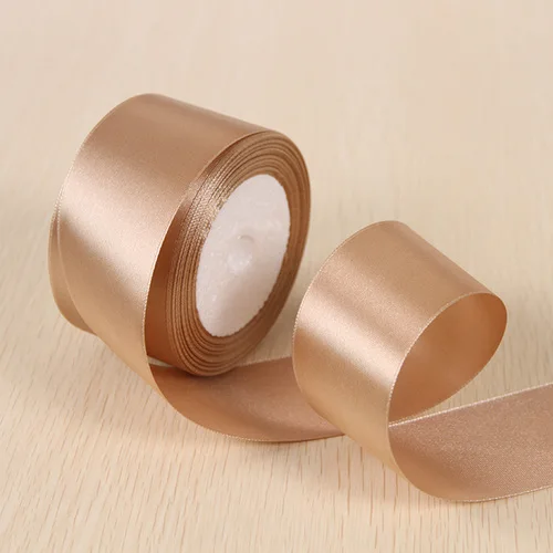 Elegant Satin Ribbons in Variety of Colors for Wedding and Party Decorations