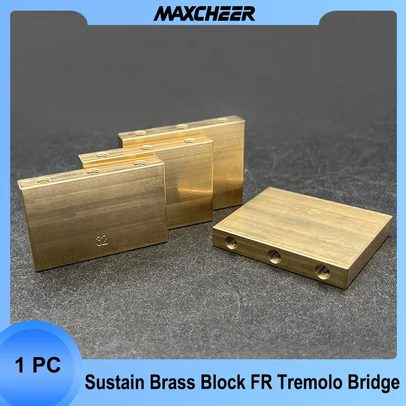 

Height Sustain Brass Block for Tremolo System 50x8MM Fit FR Special Tremolo System Bridge 32/34/37/42MM