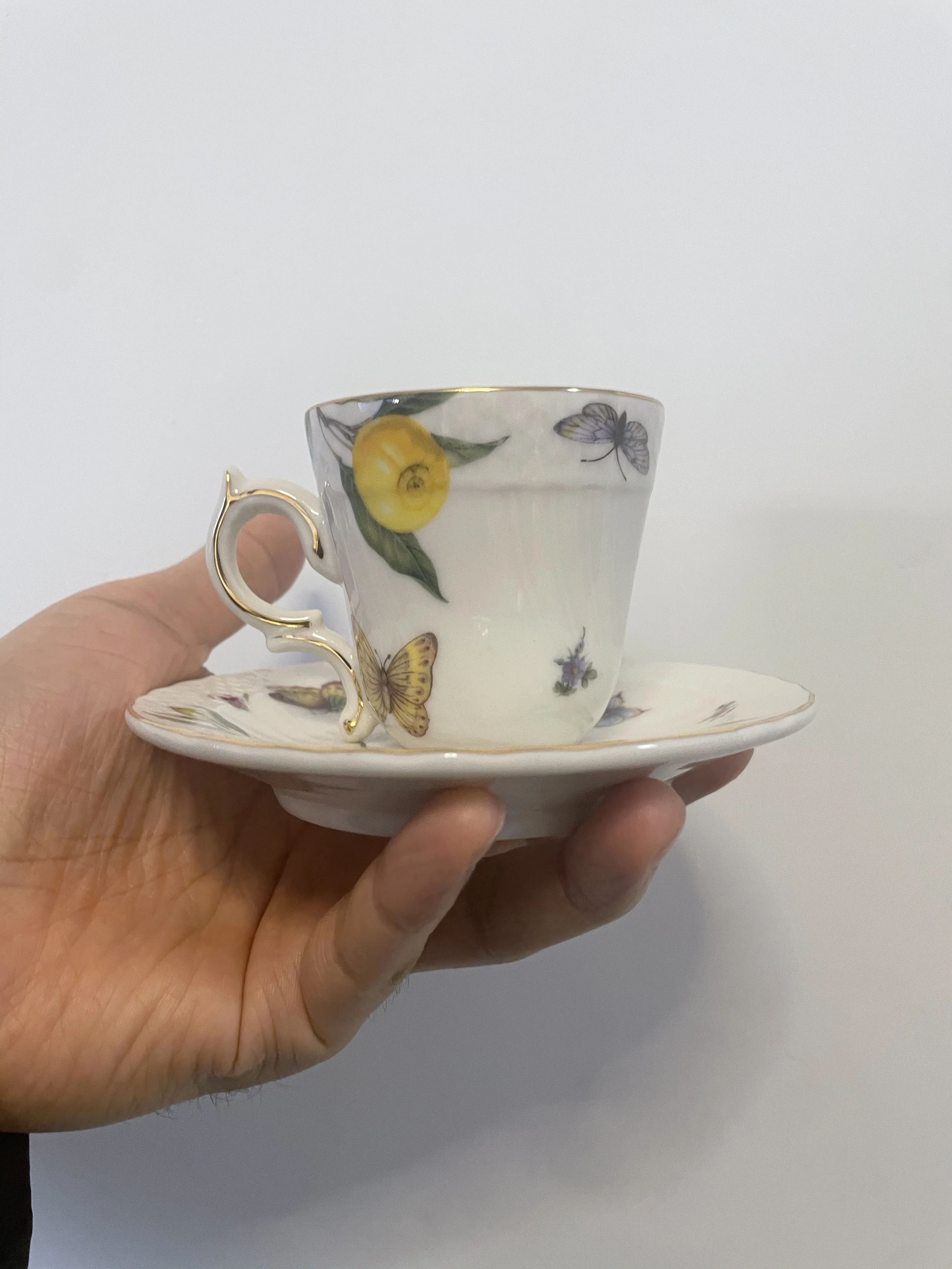Tazza in ceramica di lusso al limone Set di tazze da caffè con piatto da  Dessert teiera in porcellana Vintage tazze da caffè Set di tazze da tè e  piattini in europa -, image size:3024x4032