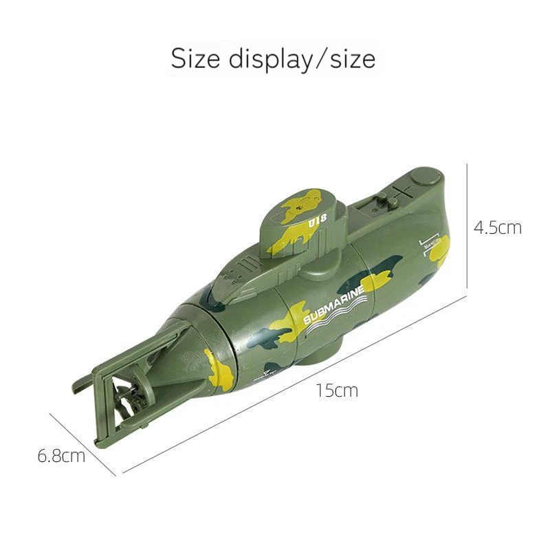 2.4ghz Remote Control Submarine Submarine Nuclear Mini Remote Control Boat Children's Birthday New Year Gift