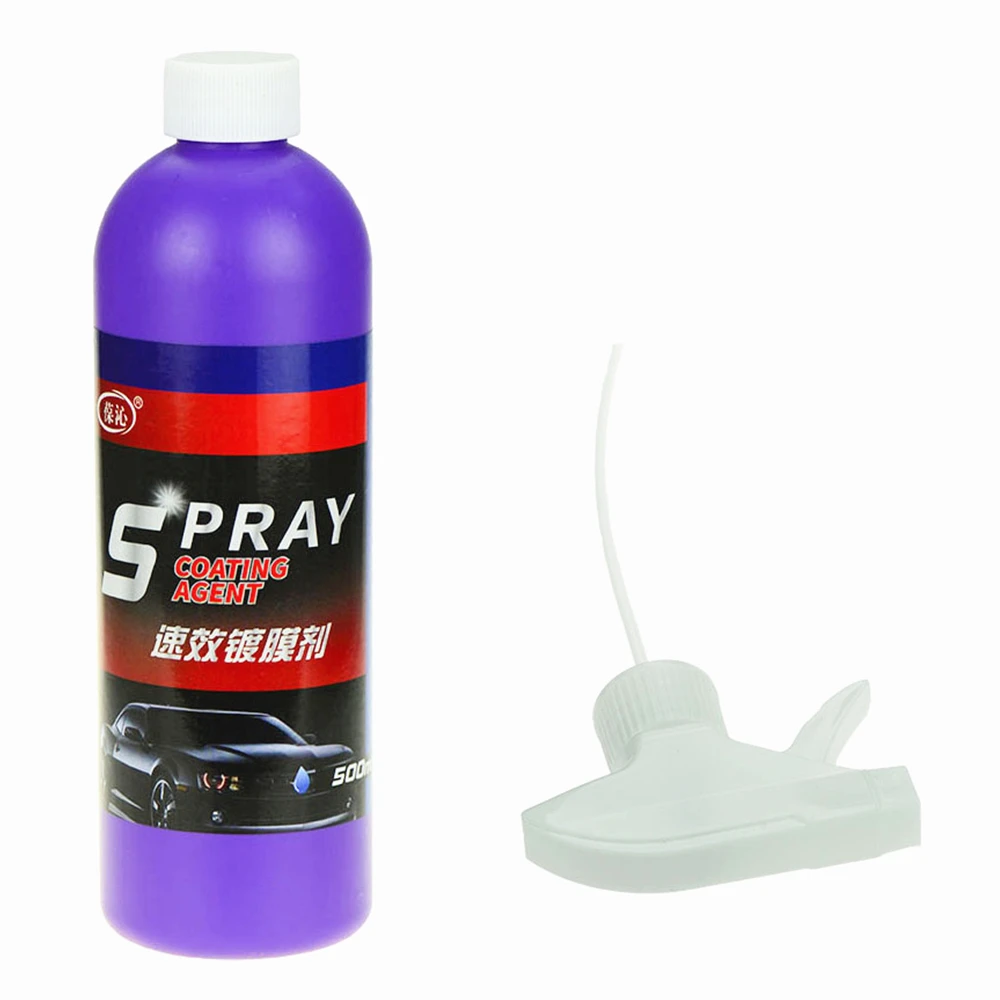 

Car Ceramic Coating Spray 500ml Fast Ceramic Coating Spray Protection Car Coating Wax Polishing Agent Fast Fine Stain Removal