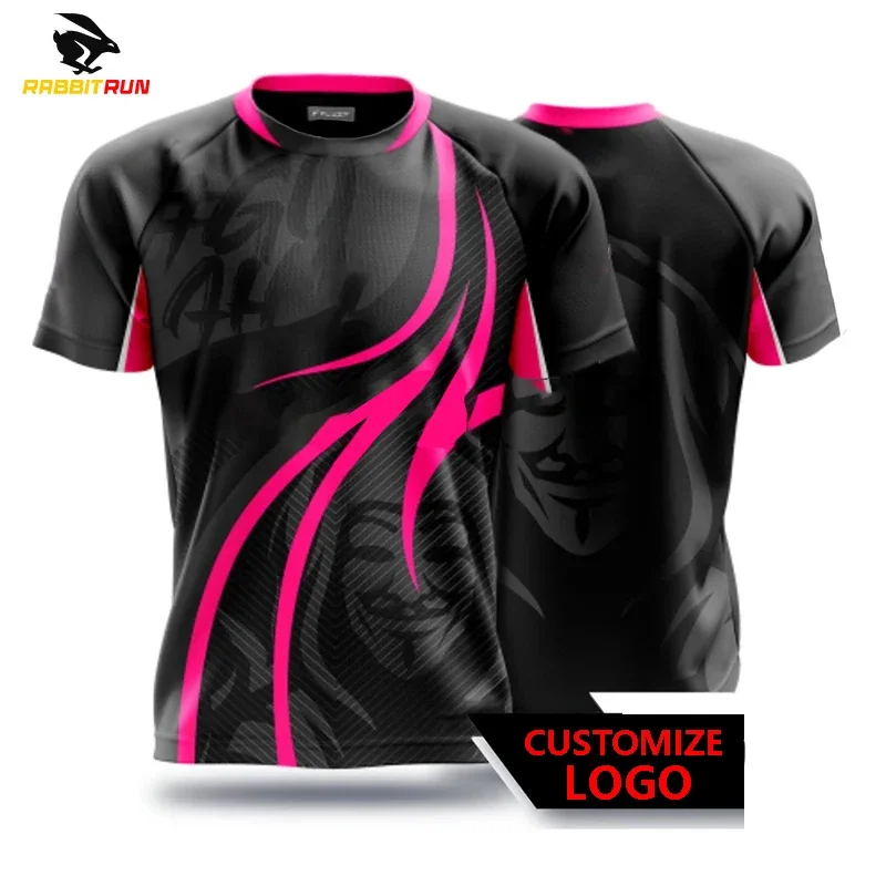 ثلاثية الأبعاد مطبوعة قماش شبكي الرجال التجفيف السريع تي شيرت لعبة المنافسة ملابس الأولاد تنفس الرياضة في الهواء الطلق الترفيه للجنسين تيس