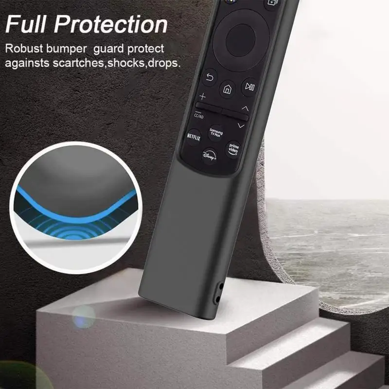ForSamsung Silicone Protective Case Solar Remote Control BN59 BN68 Smart TV Shockproof Cover Sleeve For BN59-01386 TM-1990C 2180 silicone remote case,silicone remote cover,silicone remote sleeve,remote controller cover,silicone case protector