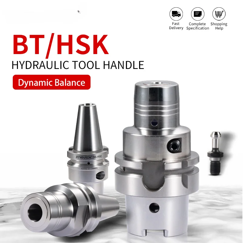 

BT30/40 HSK40/50/63 Hydraulic Toolholder 0.003 High Precision Dynamic Balance CNC Tool Shank Machine Center HC Collet Chuck